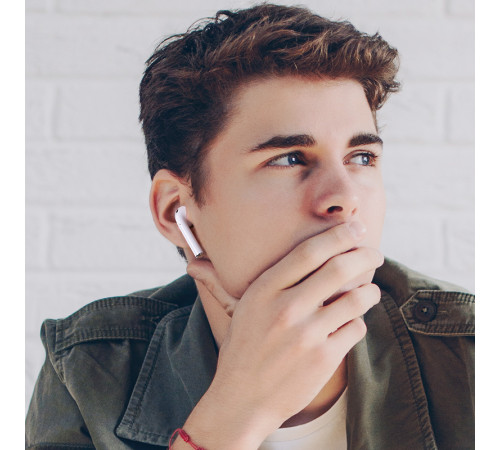 Бездротові навушники TWS BOROFONE BW89 White (6941991123191)