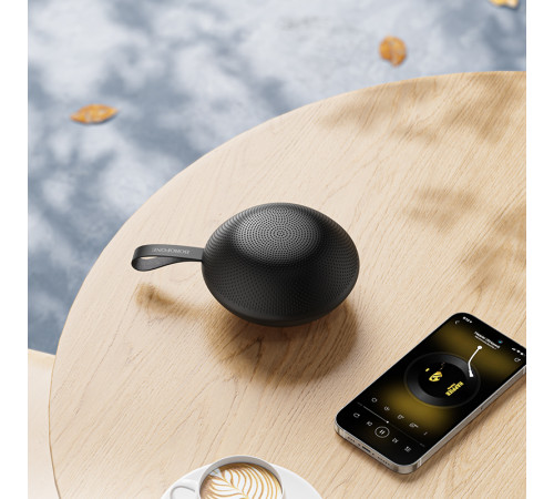 Портативна колонка BOROFONE BR48 Ufo sports BT speaker, 5W, Black (6941991121692)