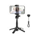 Селфі-монопод HOCO K27 Magic portable mini live broadcast stand Black (6942007654067)