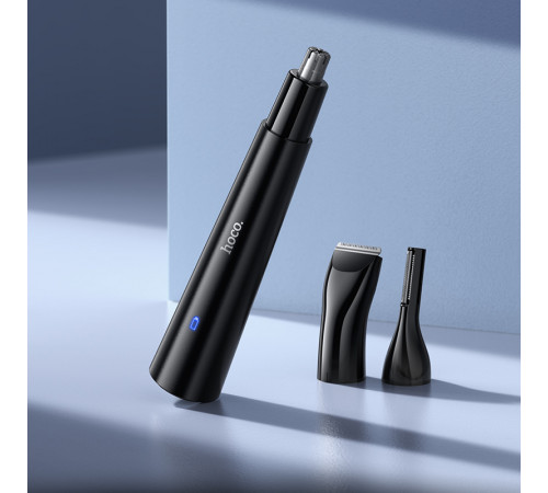 Тример для носа 3-в-1 HOCO HP37 Three-in-one multifunctional nose hair trimmer Black (6942007653947)