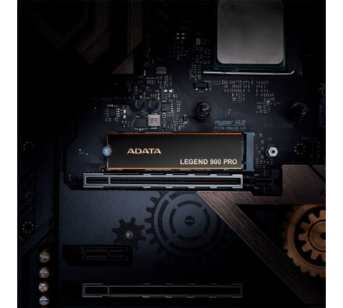 Накопичувач SSD M.2 ADATA LEGEND 900 PRO 1TB 2280 PCIe Gen 4x4 3D NAND Read/Write: 7400/6000 MB/sec (SLEG-900P-1TCS)