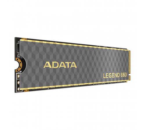 Накопичувач SSD M.2 ADATA LEGEND 860 500 GB 2280 PCIe Gen 4x4 3D NAND Read/Write: 5000/3000 MB/sec (SLEG-860-500GCS)
