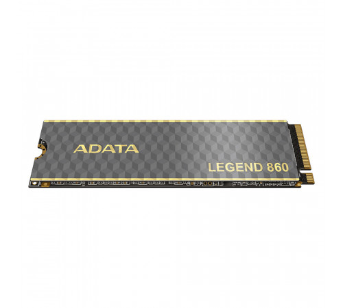 Накопичувач SSD M.2 ADATA LEGEND 860 500 GB 2280 PCIe Gen 4x4 3D NAND Read/Write: 5000/3000 MB/sec (SLEG-860-500GCS)