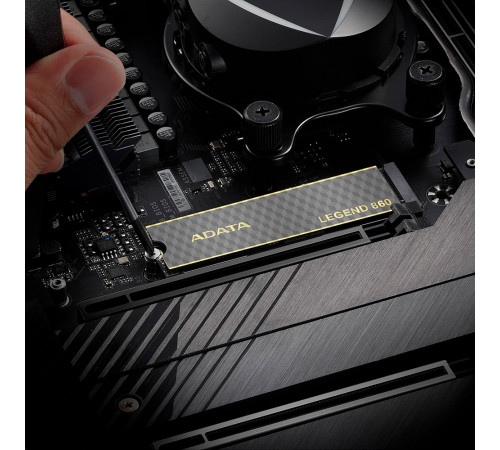 Накопичувач SSD M.2 ADATA LEGEND 860 500 GB 2280 PCIe Gen 4x4 3D NAND Read/Write: 5000/3000 MB/sec (SLEG-860-500GCS)