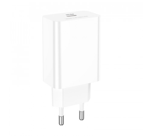 Мережевий зарядний пристрій BOROFONE BA21A Pro Long journey single port PD20W charger White (6941991111402)