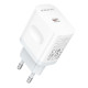 Мережевий зарядний пристрій BOROFONE BA99A Breeze single port PD20W charger White (6941991121357)