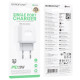 Мережевий зарядний пристрій BOROFONE BA99A Breeze single port PD20W charger White (6941991121357)