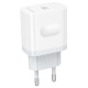 Мережевий зарядний пристрій BOROFONE BA99A Breeze single port PD20W charger White (6941991121357)