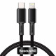 Кабель Baseus High Density Braided Fast Charging Data Cable Type-C to iP PD 20W 1m Black (CATLGD-01)