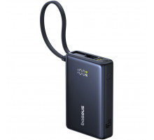 Зовнішній акумулятор Baseus PicoGo Digital Display Power Bank 10000mAh 45W Cosmic Black (P10076803123-00)