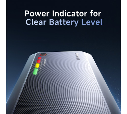 Автомобільний пуско-зарядний пристрій Baseus PrimeTrip VJ1 Supercapacitor Car Jump Starter 1200A Cosmic Black (C00269000121-00)