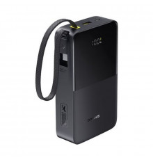 Зовнішній акумулятор Baseus EnerFill FC51 Bipow 2 Pro Digital Display Power Bank with Built-in Cable 20000mAh 22.5W Cosmic Black (E0027701)