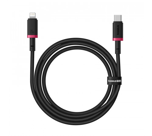 Кабель Baseus Dura Series Fast Charging Cable Type-C to iP 20W 1m Grey+Black (P10377800U01-01)