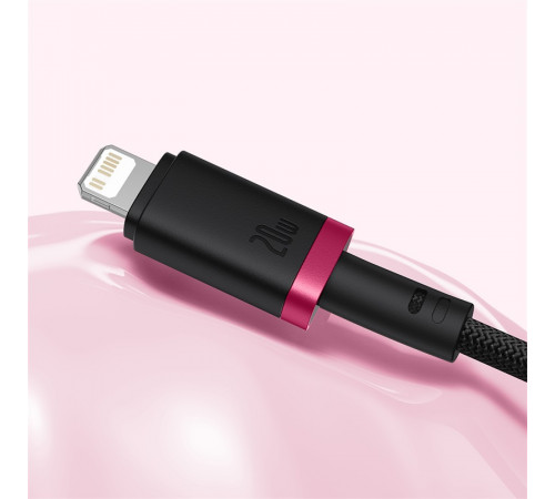 Кабель Baseus Dura Series Fast Charging Cable Type-C to iP 20W 1m Grey+Black (P10377800U01-01)