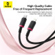 Кабель Baseus Dura Series Fast Charging Cable Type-C to iP 20W 1m Grey+Black (P10377800U01-01)