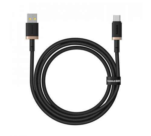 Кабель Baseus Dura Series Fast Charging Cable USB to Type-C 60W 1m Gold+Black (P10377802U01-00)