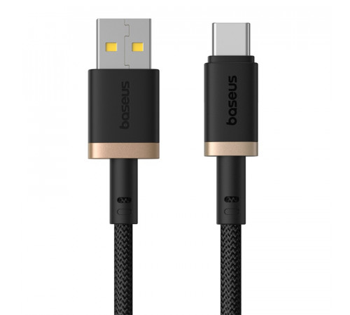 Кабель Baseus Dura Series Fast Charging Cable USB to Type-C 60W 1m Gold+Black (P10377802U01-00)
