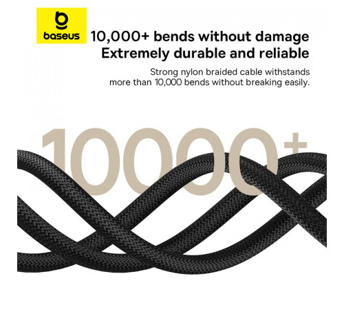 Кабель Baseus Dura Series Fast Charging Cable USB to Type-C 60W 1m Gold+Black (P10377802U01-00)