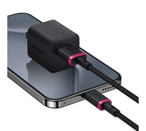 Кабель Baseus Dura Series Fast Charging Cable USB to Type-C 60W 1m Red+Black (P10377802U01-01)