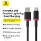 Кабель Baseus Dura Series Fast Charging Cable USB to Type-C 60W 1m Red+Black (P10377802U01-01)