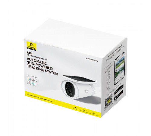 IP-камера відеоспостереження Baseus Security S1 Outdoor Camera 2K White (S0SW002130)