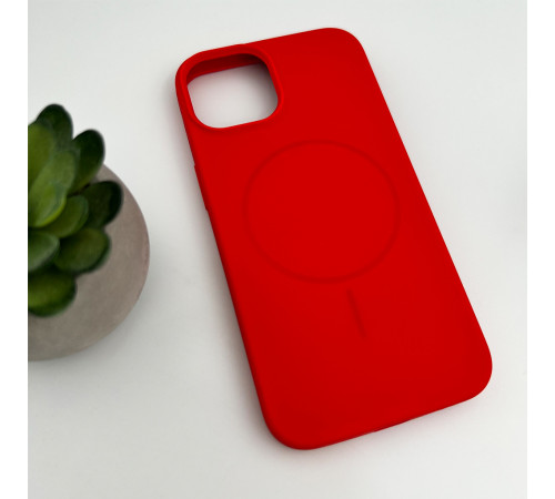 Чохол для смартфона Cosmic Silicone Case Magnetic for Apple iPhone 13 14,Red (SilMag13-14)