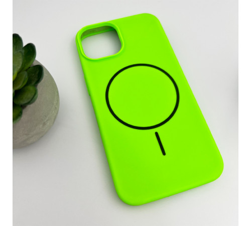 Чохол для смартфона Cosmic Silicone Case Magnetic for Apple iPhone 13 53,Shiny Green (SilMag13-53)