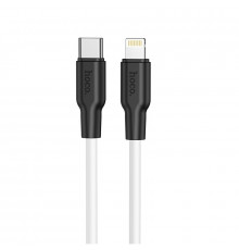 Кабель HOCO X21 Plus Type-C to iP 3A, 20W, 1m,  black and white (6931474742162)