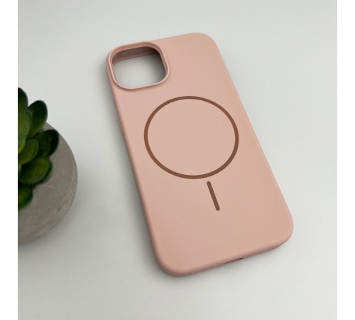 Чохол для смартфона Cosmic Silicone Case Magnetic for Apple iPhone 14 19,Pink Sand (SilMag14-19)