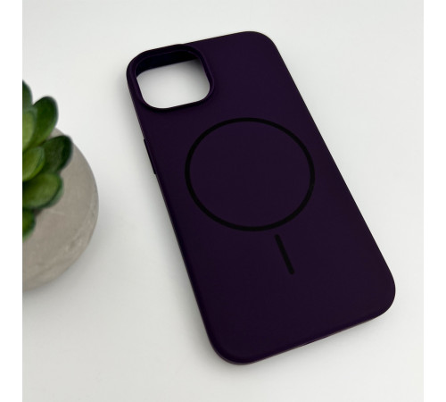 Чохол для смартфона Cosmic Silicone Case Magnetic for Apple iPhone 14 30,Dark Purple (SilMag14-30)