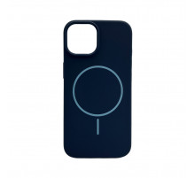 Чохол для смартфона Cosmic Silicone Case Magnetic for Apple iPhone 14 8,Dark Blue (SilMag14-8)
