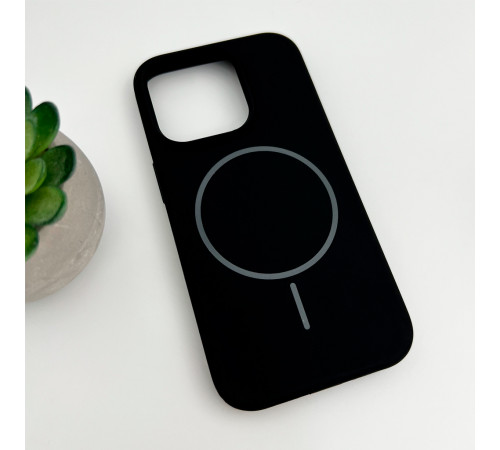Чохол для смартфона Cosmic Silicone Case Magnetic for Apple iPhone 14 Pro 18,Black (SilMag14P-18)