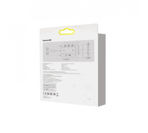 USB-хаб Baseus Lite Series 4-Port Type-C HUB Adapter (Type-C to USB 3.0*4 ) 1m Black (WKQX030401)