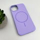 Чохол для смартфона Cosmic Silicone Case Magnetic for Apple iPhone 15 47,Elegant Purple (SilMag15-47)