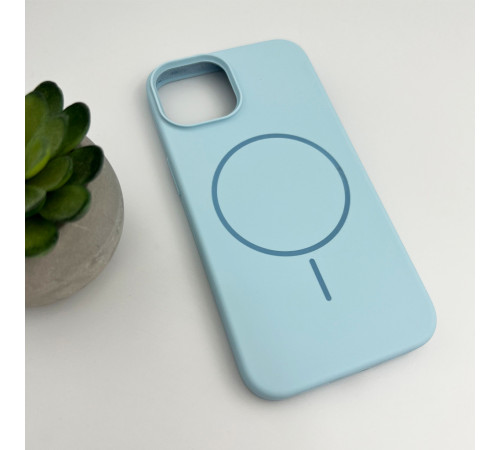 Чохол для смартфона Cosmic Silicone Case Magnetic for Apple iPhone 15 45,Sky Blue (SilMag15-45)