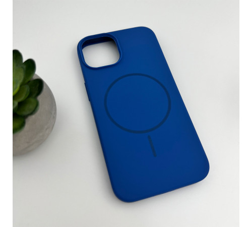 Чохол для смартфона Cosmic Silicone Case Magnetic for Apple iPhone 15 74,Porcelain Blue (SilMag15-74)