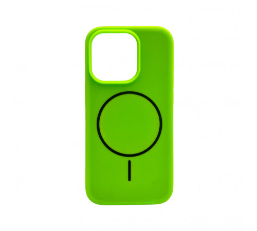 Чохол для смартфона Cosmic Silicone Case Magnetic for Apple iPhone 15 Pro 53,Shiny Green (SilMag15P-53)