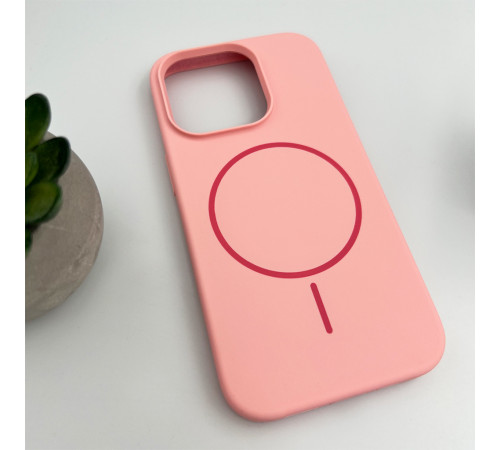 Чохол для смартфона Cosmic Silicone Case Magnetic for Apple iPhone 15 Pro 12,Pink (SilMag15P-12)
