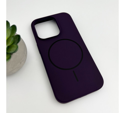 Чохол для смартфона Cosmic Silicone Case Magnetic for Apple iPhone 15 Pro Max 30,Dark Purple (SilMag15PM-30)