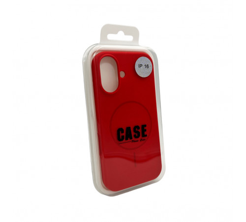 Чохол для смартфона Cosmic Silicone Case Magnetic for Apple iPhone 16 14,Red (SilMag16-14)