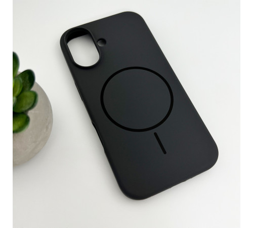 Чохол для смартфона Cosmic Silicone Case Magnetic for Apple iPhone 16 15,Dark Grey (SilMag16-15)