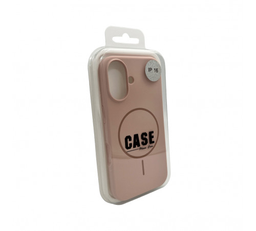 Чохол для смартфона Cosmic Silicone Case Magnetic for Apple iPhone 16 19,Pink Sand (SilMag16-19)