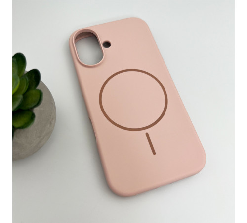 Чохол для смартфона Cosmic Silicone Case Magnetic for Apple iPhone 16 19,Pink Sand (SilMag16-19)