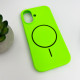 Чохол для смартфона Cosmic Silicone Case Magnetic for Apple iPhone 16 53,Shiny Green (SilMag16-53)