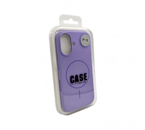 Чохол для смартфона Cosmic Silicone Case Magnetic for Apple iPhone 16 47,Elegant Purple (SilMag16-47)