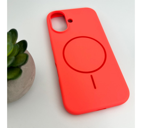 Чохол для смартфона Cosmic Silicone Case Magnetic for Apple iPhone 16 29,Peach (SilMag16-29)