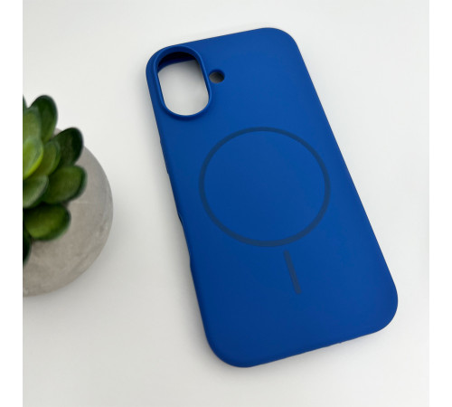 Чохол для смартфона Cosmic Silicone Case Magnetic for Apple iPhone 16 74,Porcelain Blue (SilMag16-74)