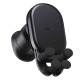 Автотримач для телефона з БЗП Baseus Stable Gravitational Wireless Charging Car Mount Pro 15W (Air Outlet Version) Black (SUWX030001)