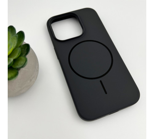 Чохол для смартфона Cosmic Silicone Case Magnetic for Apple iPhone 16 Pro 15,Dark Grey (SilMag16P-15)