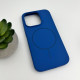 Чохол для смартфона Cosmic Silicone Case Magnetic for Apple iPhone 16 Pro 74,Porcelain Blue (SilMag16P-74)